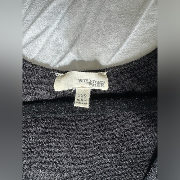 Black Wilfred Free tie up top - Picture 3 of 3